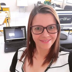Geane Poteriko, fundadora da Associação Dar a Mão